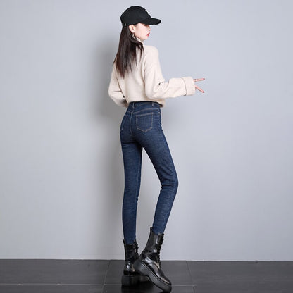 Calça Jeans Peluciada